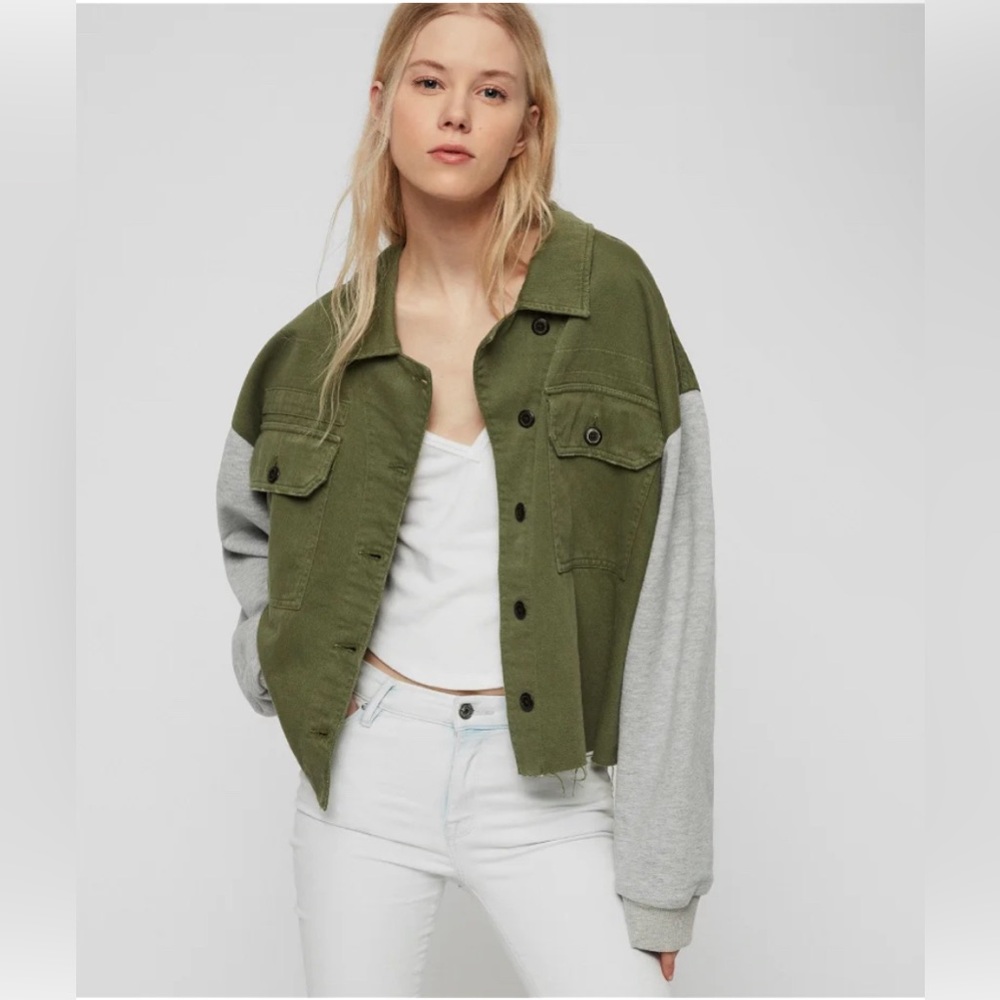 All Saints Military Style Jacket
